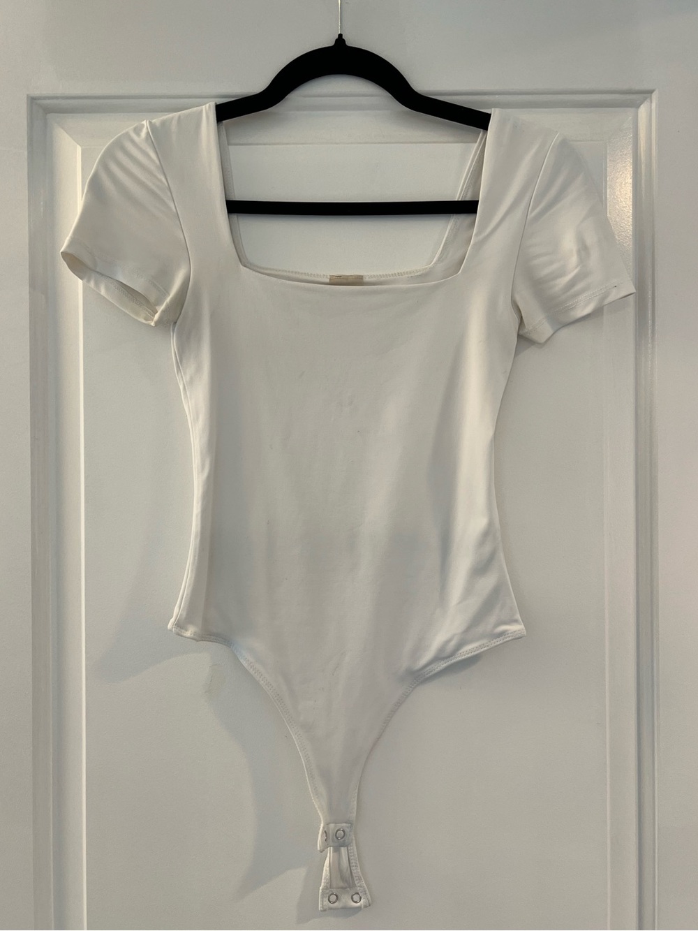 Second Skin Squareneck Short Sleeve Bodysuit